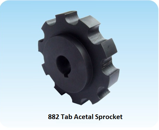 C & S - SPROCKET FOR THERMOPLASTIC SIDEFLEXING CHAINS (882 SERIES, INJECTED, ONE PIECE)